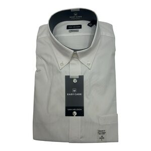 Van Heusen Men's Classic White Dress Regular Fit Shirt